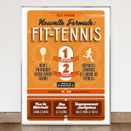 Fit-Tennis - Poster - Gilles Darquenne