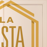 La Vista - Apartment renting logo & identity - La Vista