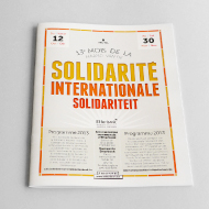 13ème Mois de la Solidarité Internationale - Programme du festival - Commune d'Etterbeek